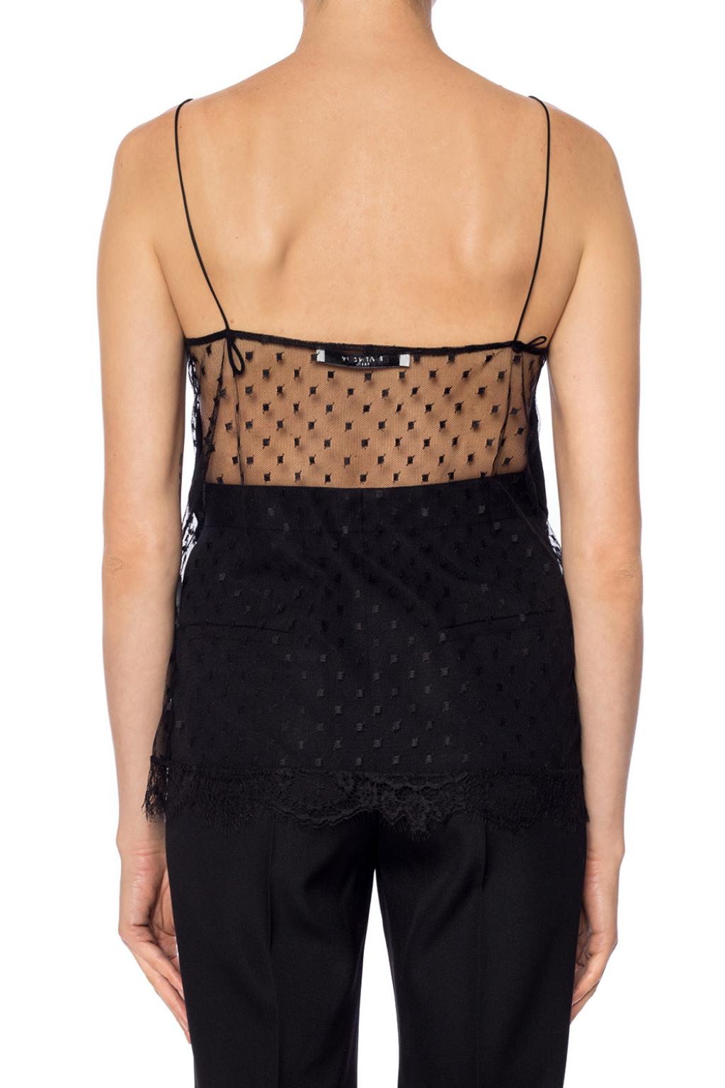 givenchy lace top